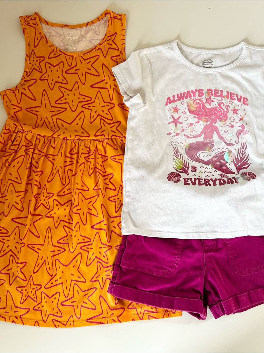 Girls Mermaid Outfit Bundle
